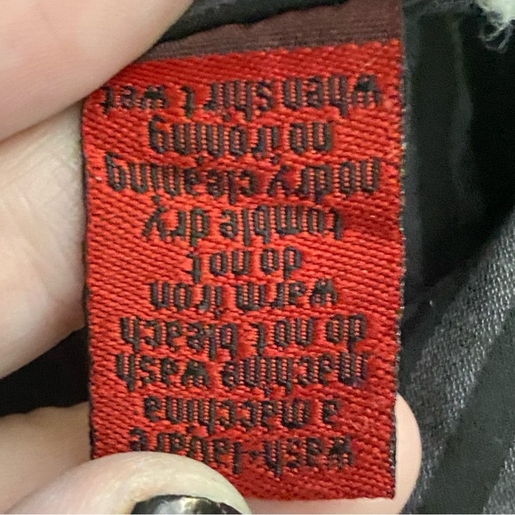 Luchiano Visconti Button Down Men’s 2XL Black & Grey Striped Long Sleeved Shirt - Picture 7 of 11